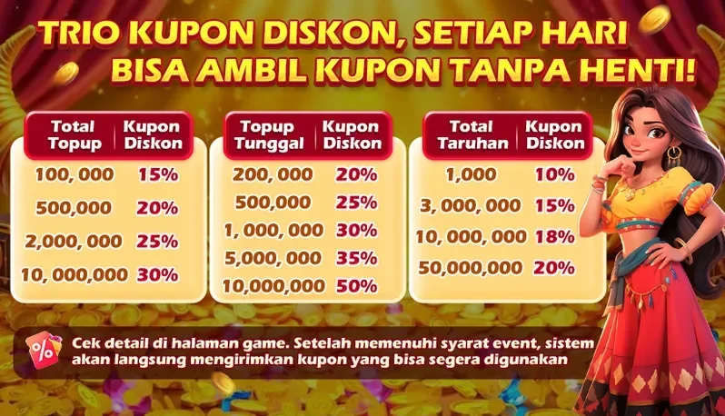 TRIO KUPON DISKON